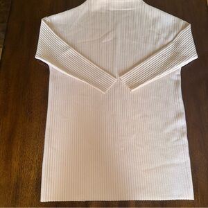 Missguided Light Salmon Pink Mock Turtleneck Sweater Mini Dress Long Sleeve Sz 2